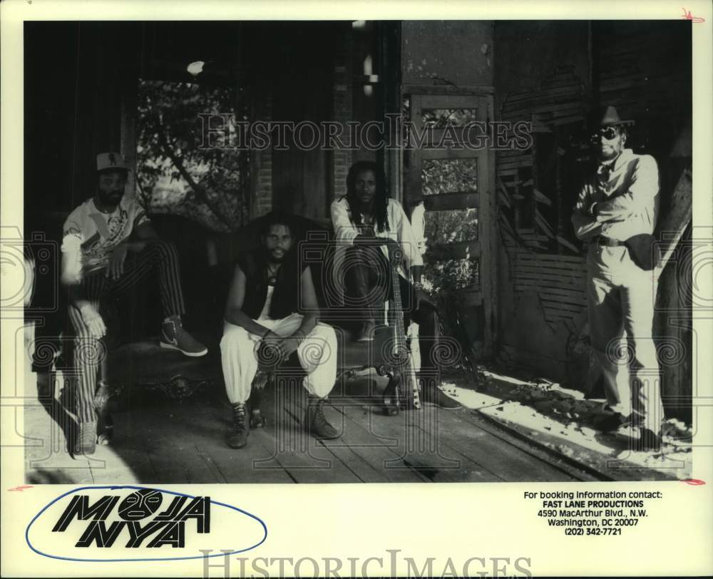 1986 Press Photo Moja Nya music group - hcp07767- Historic Images