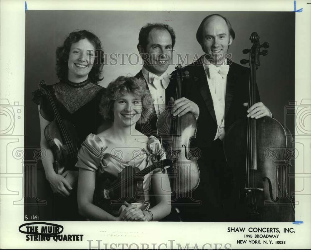 1986 Press Photo The Muir String Quartet - hcp07780- Historic Images