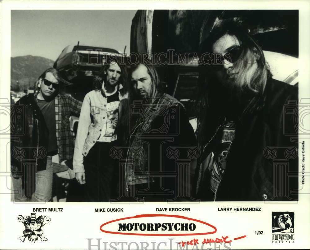 1992 Press Photo The band Motorpsycho - hcp07785- Historic Images