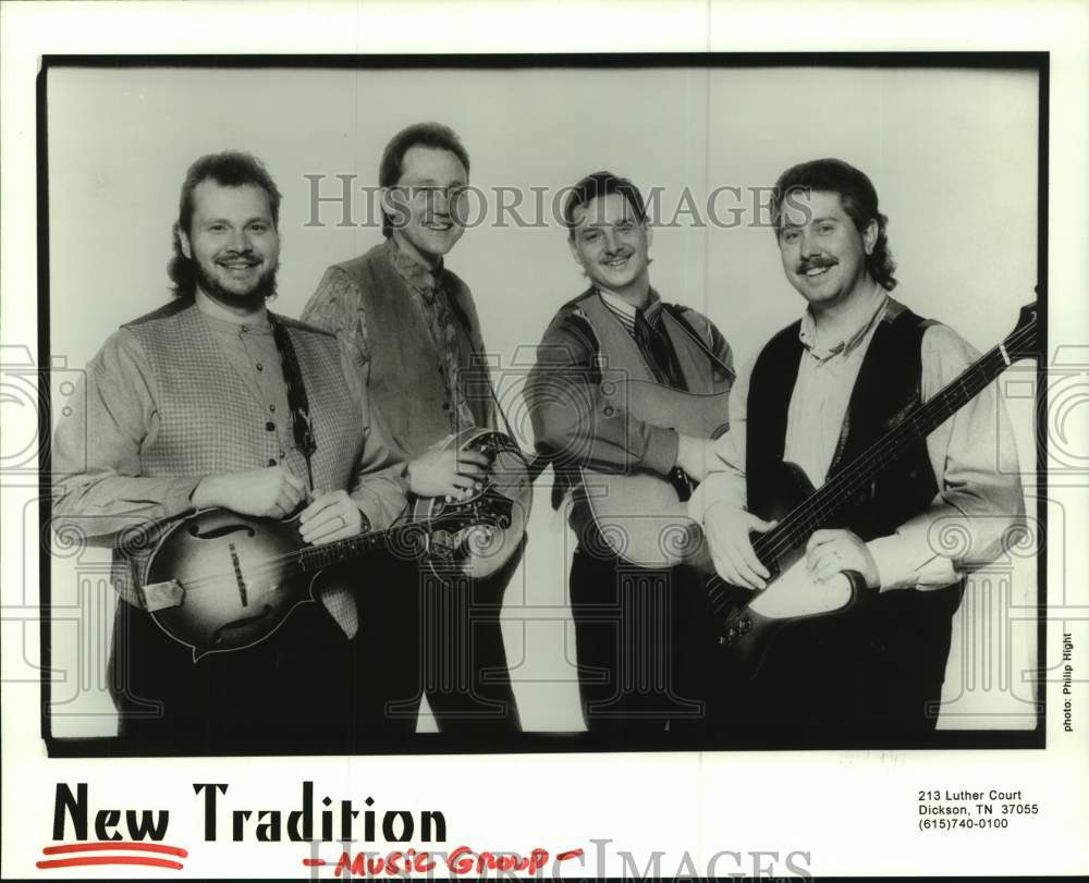 1996 Press Photo Bluegrass band New Tradition - hcp07808- Historic Images