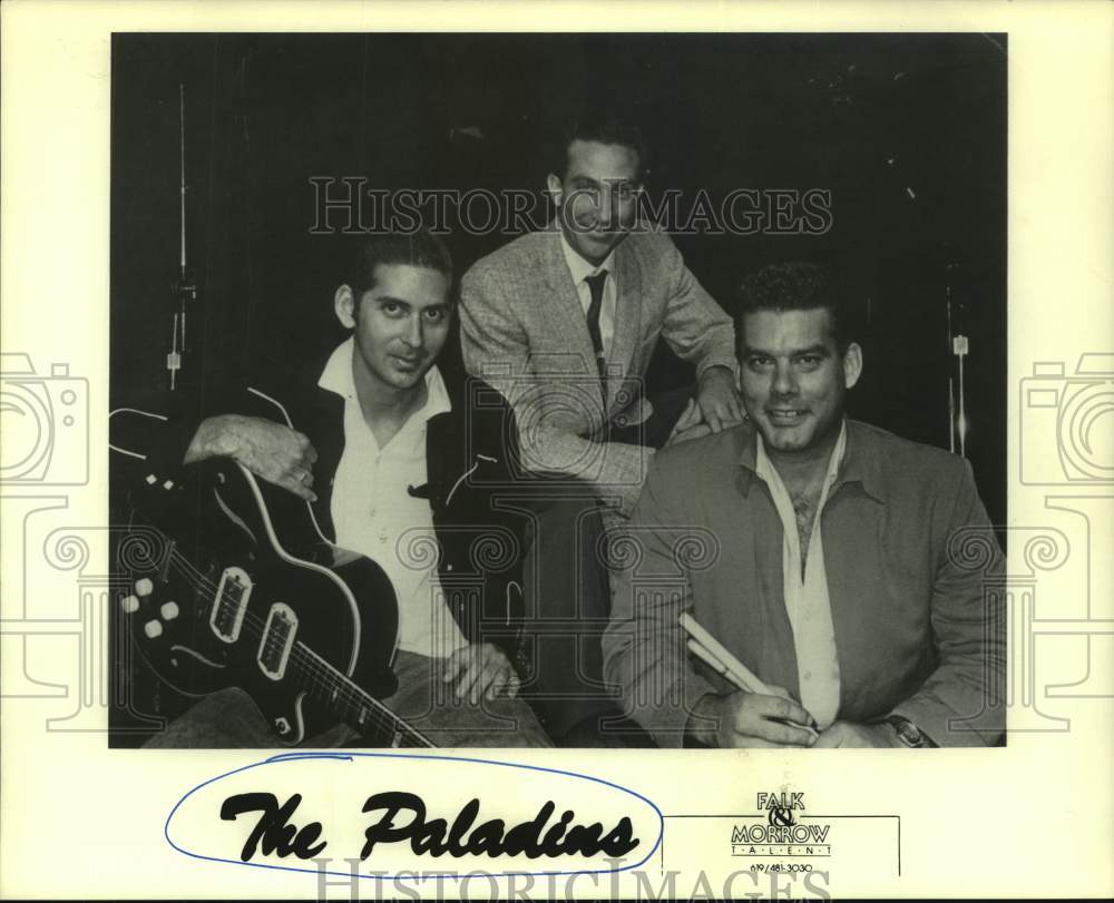 1987 Press Photo Members of the band - The Paladins - hcp07819- Historic Images