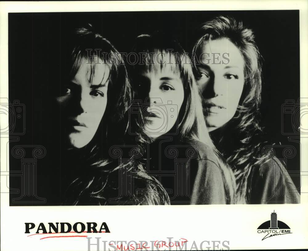 1994 Press Photo Pandora music trio - hcp07830- Historic Images