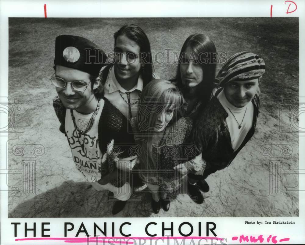 1994 Press Photo Members of the rock band The Panic Choir - hcp07833- Historic Images