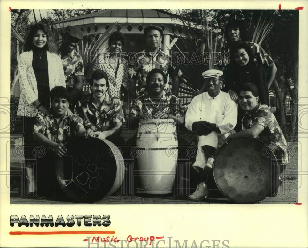 1988 Press Photo Trinidad Pan Masters music group - hcp07835- Historic Images