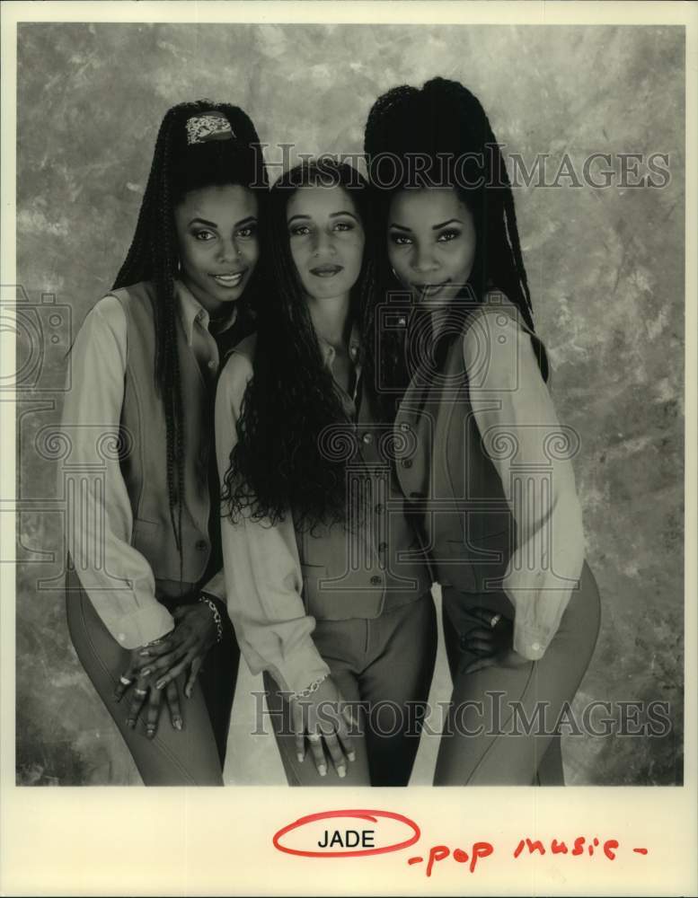 1994 Press Photo Jade - music group trio - hcp07867- Historic Images