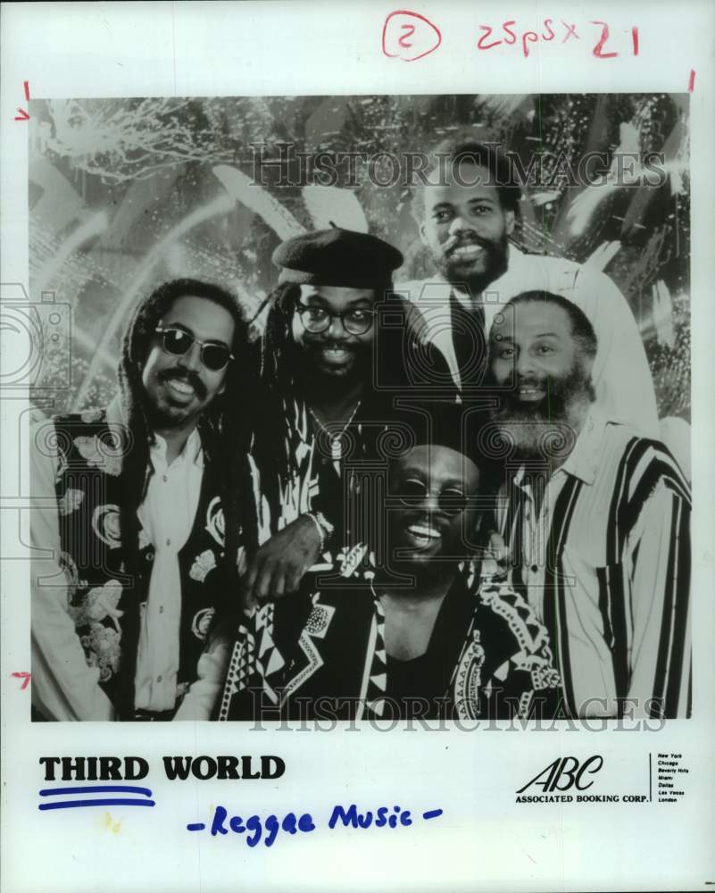 1996 Press Photo Third World reggae band - hcp07909- Historic Images