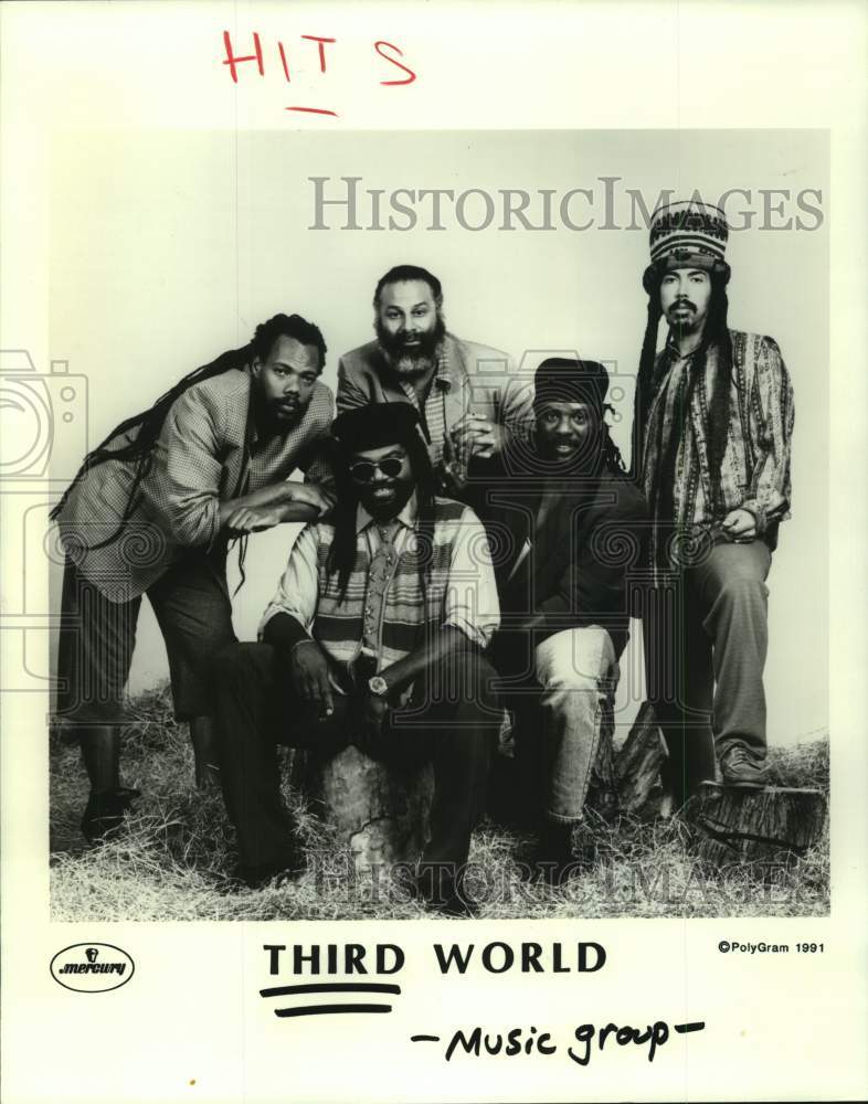 1991 Press Photo Third World - Jamaican reggae band - hcp07910- Historic Images