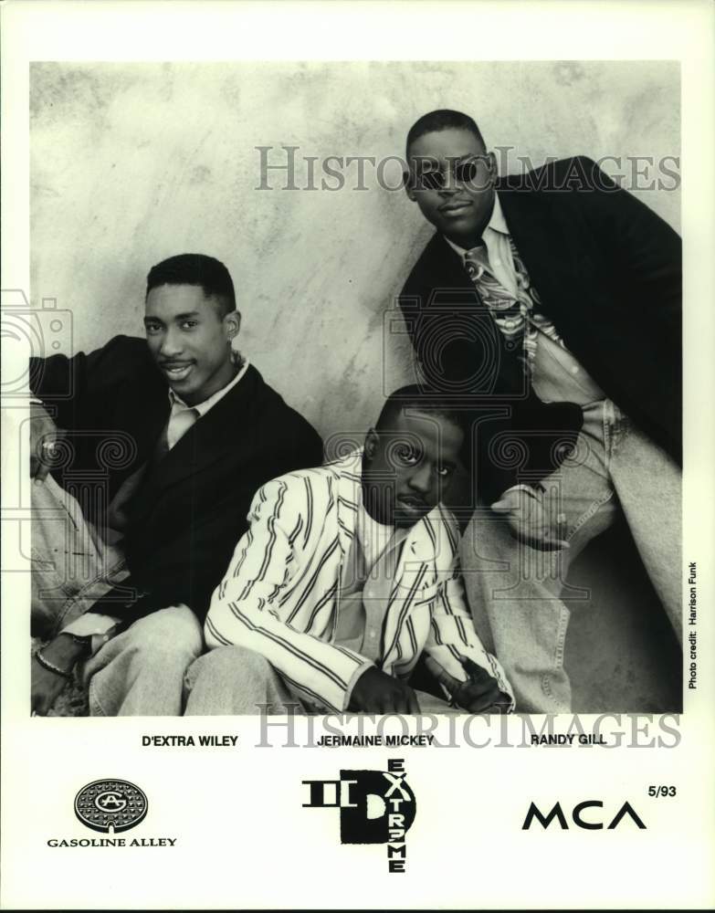 1993 Press Photo Members of the R&B group II D Extreme - hcp07986- Historic Images