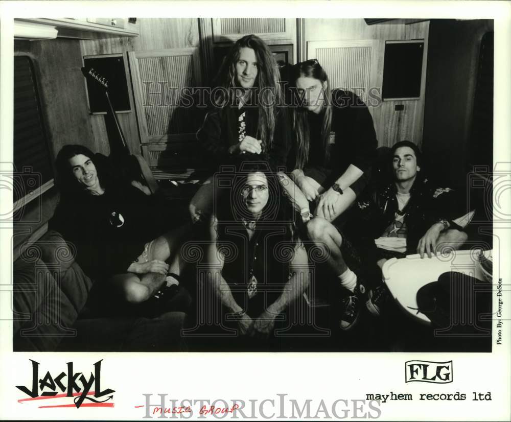 1996 Press Photo Members of the music group Jackyl - hcp08031- Historic Images