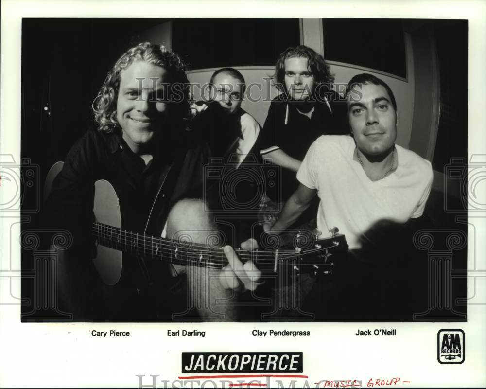 1997 Press Photo Members of the music group Jackopierce - hcp08032- Historic Images