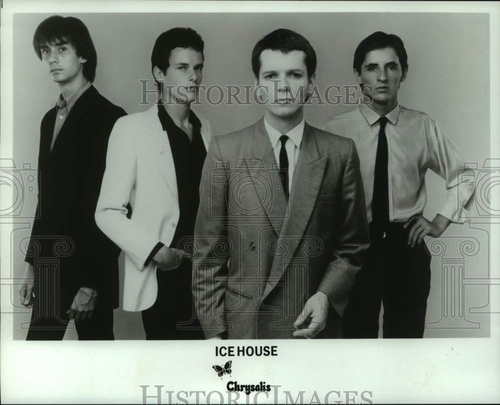 1981 Press Photo Pop Music Group &quot;Ice House&quot; - hcp08106- Historic Images