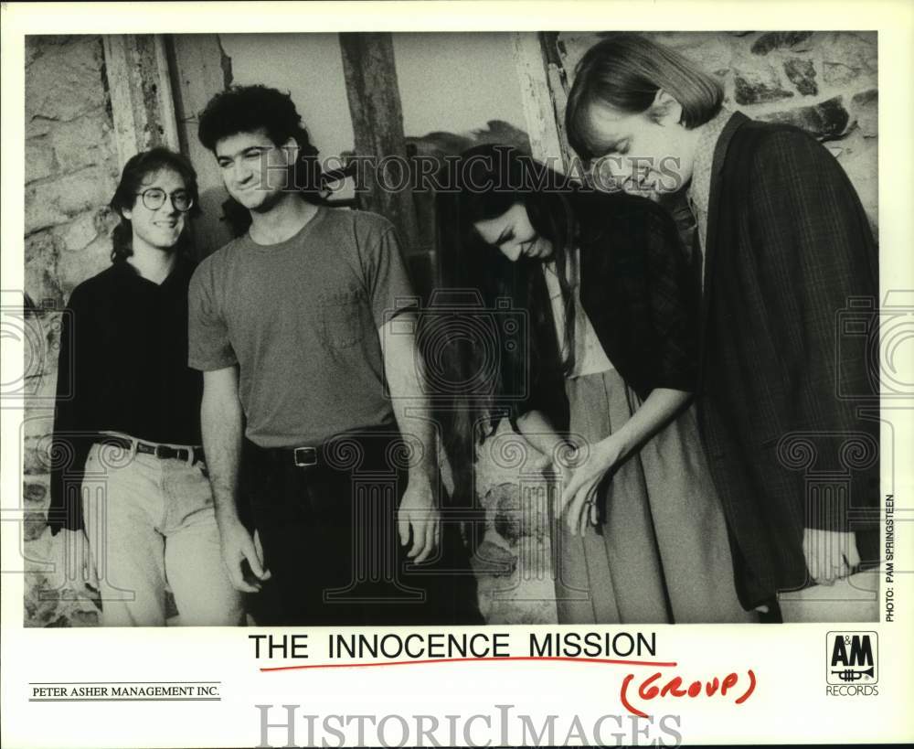 1991 Press Photo Members of the music group The Innocence Mission - hcp08136- Historic Images