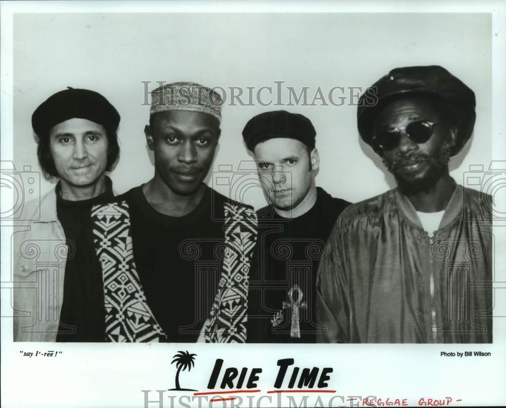 1997 Press Photo Reggae Group &quot;Irie Time&quot; - hcp08154- Historic Images