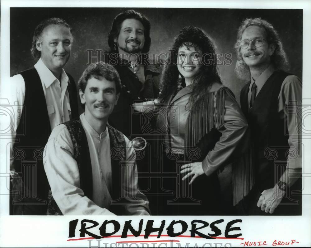 1998 Press Photo Music Group &quot;Ironhorse&quot; - hcp08156- Historic Images