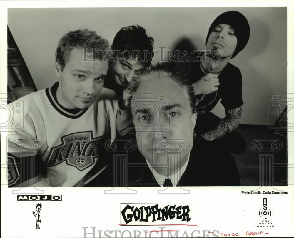 1996 Press Photo Goldfinger - American punk rock band - hcp08332- Historic Images