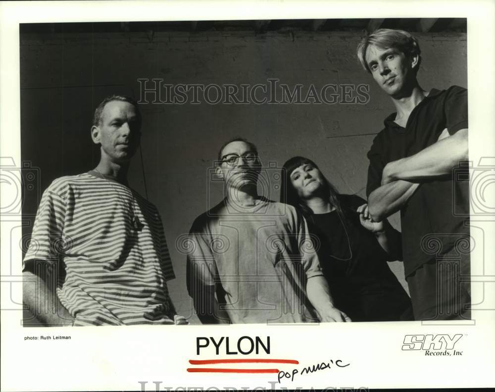 1990 Press Photo The rock group Pylon - hcp08358- Historic Images