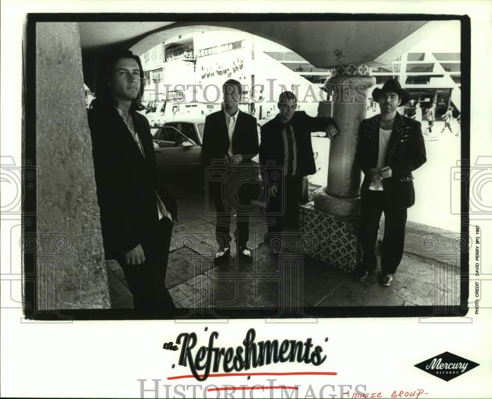 1997 Press Photo Refreshments - alternative rock band - hcp08364- Historic Images