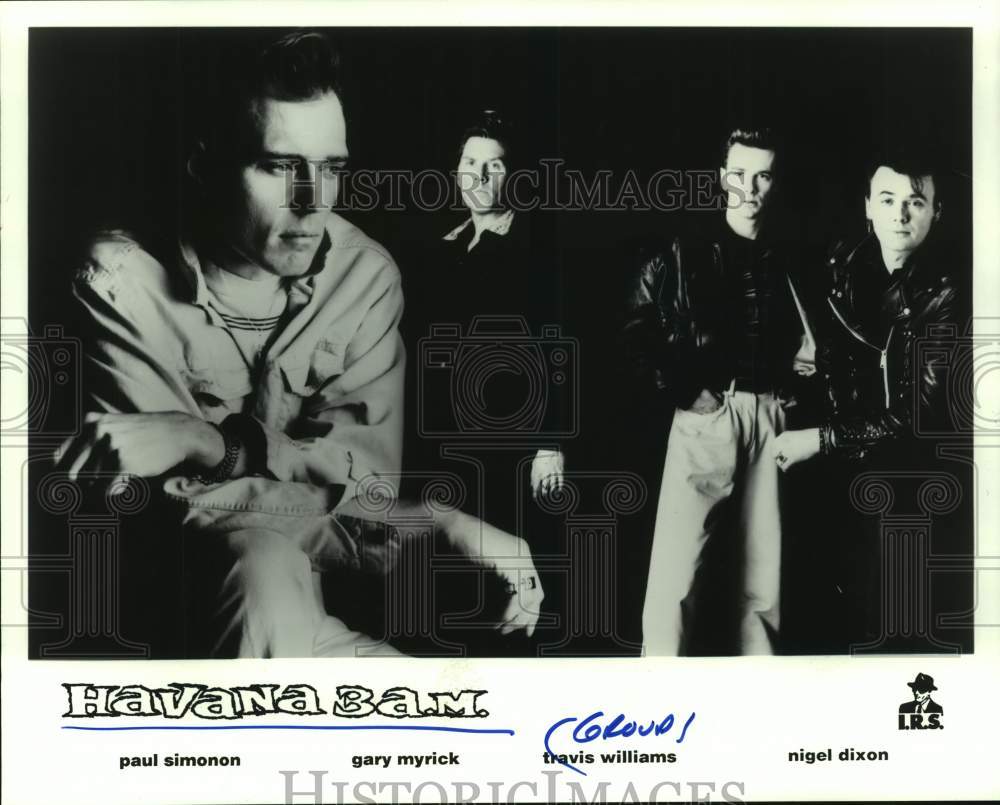 1991 Press Photo Havana 3a.m. band members - hcp08414- Historic Images