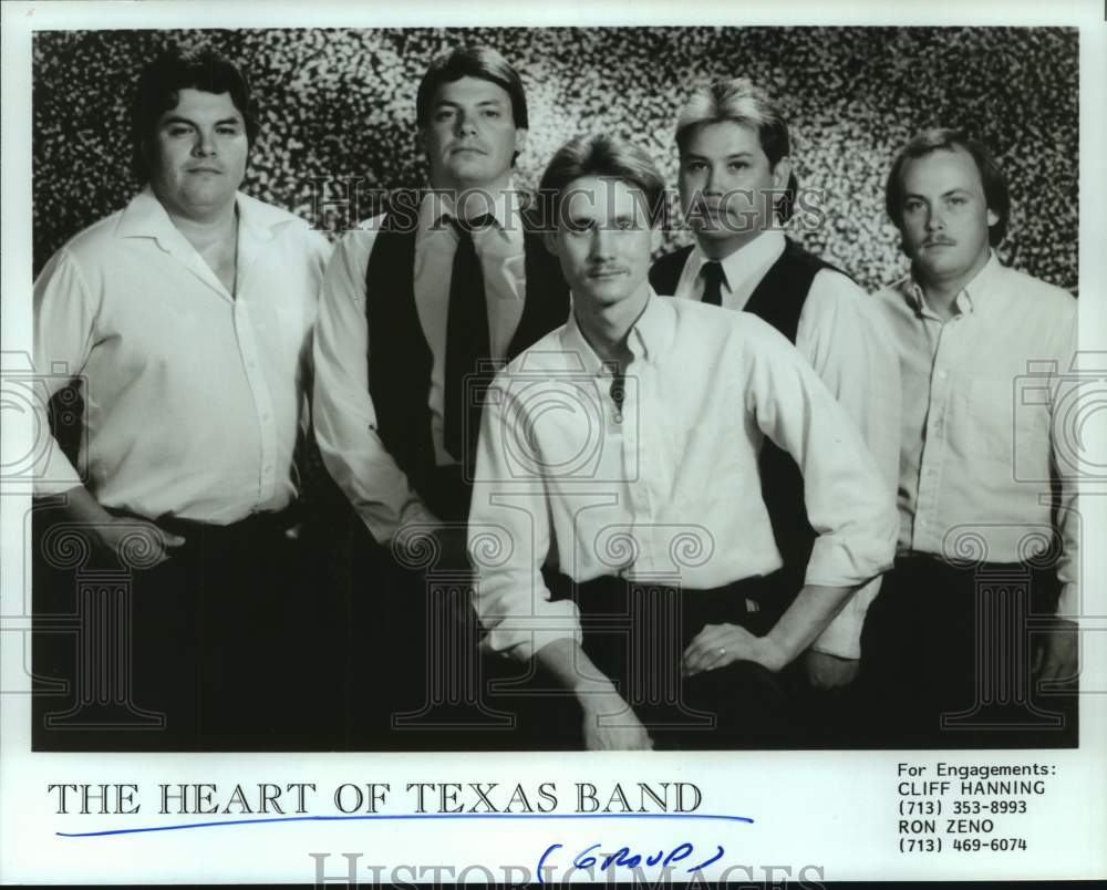 1990 Press Photo The Heart of Texas Band - hcp08420- Historic Images