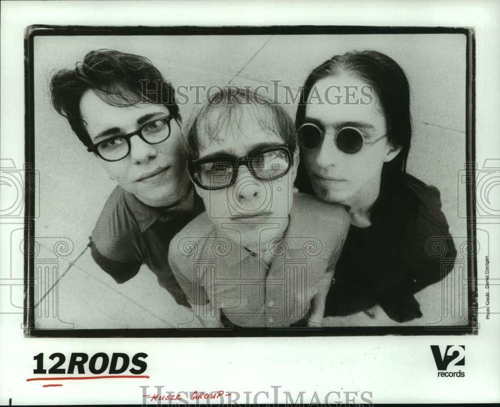 1997 Press Photo 12 Rods - indie rock band - hcp08442- Historic Images