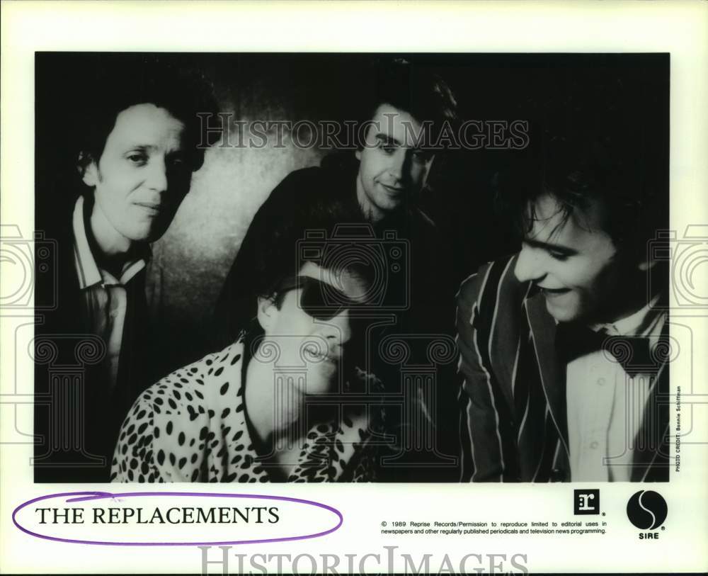 1989 Press Photo Members of the musical group "The Replacements" - hcp08447- Historic Images