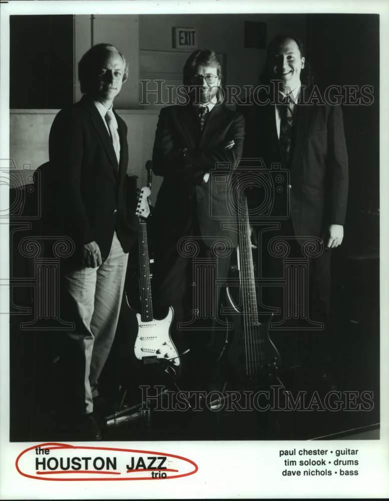 1992 Press Photo The Houston Jazz Trio - hcp08484- Historic Images