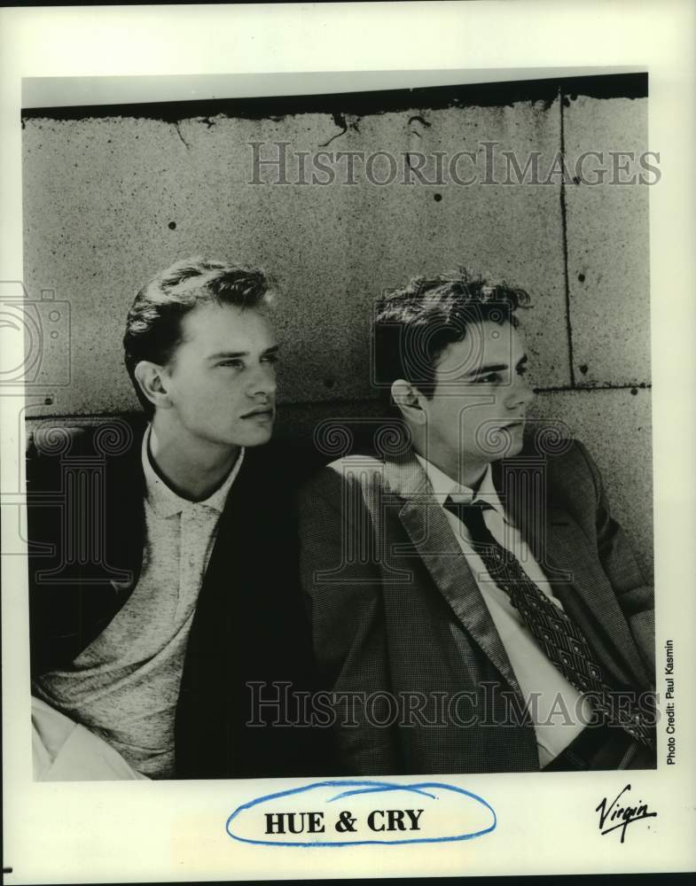 1988 Press Photo Music group Hue &amp; Cry - hcp08525- Historic Images