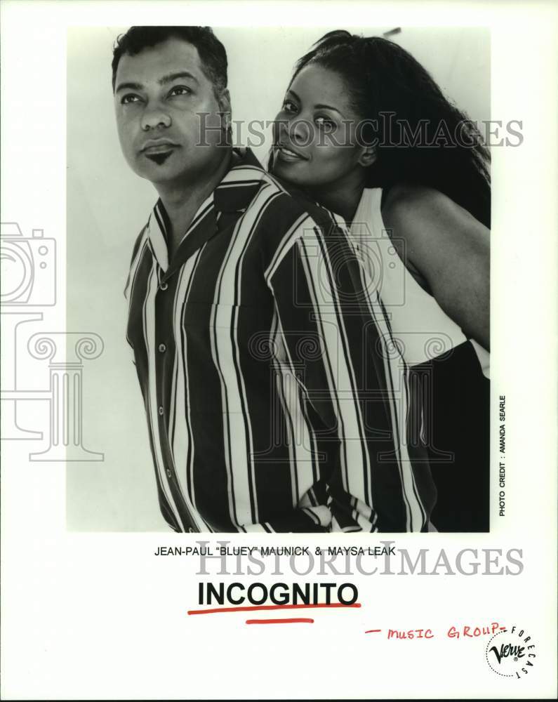 1997 Press Photo Music Group Incognito - hcp08539- Historic Images