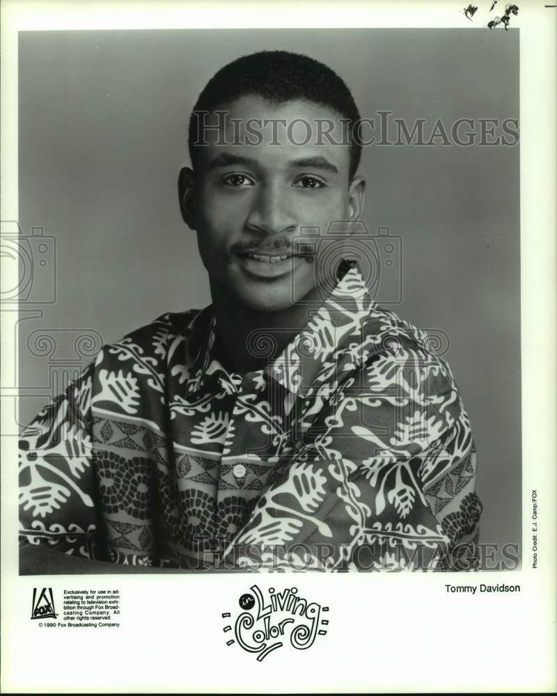 1990 Press Photo Tommy Davidson from the television series Living Color- Historic Images