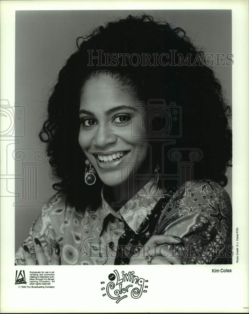 1990 Press Photo Kim Coles from the television series In Living Color- Historic Images