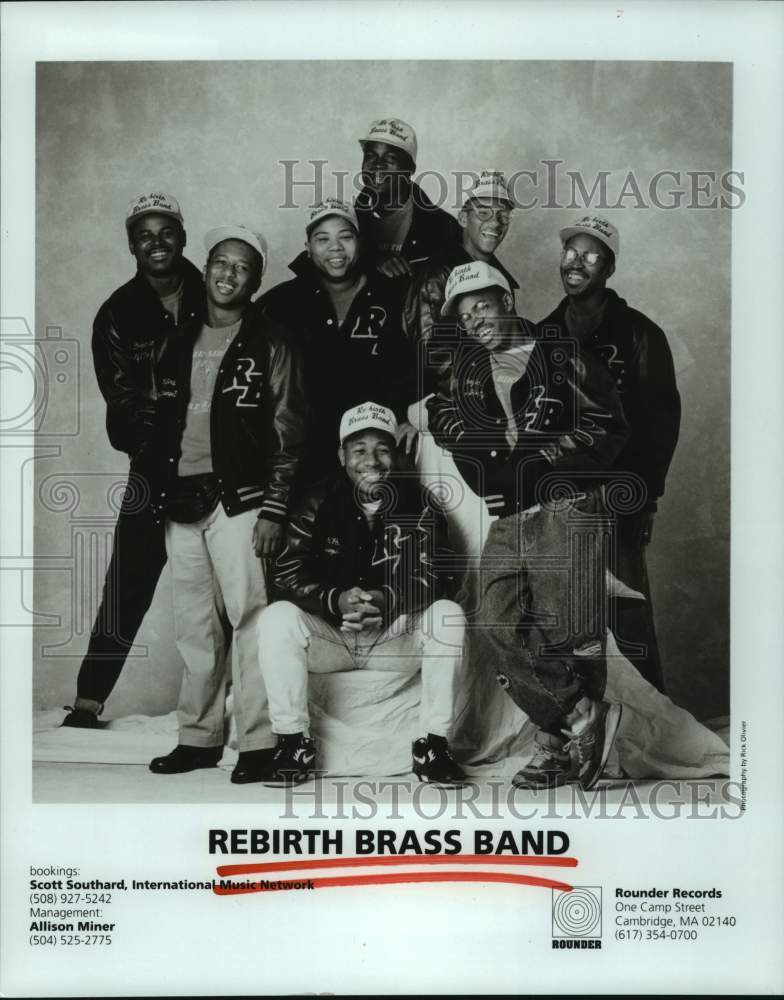 1991 Press Photo Members of the music group Rebirth Brass Band - hcp08595- Historic Images