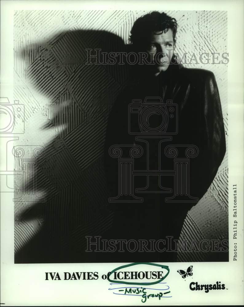 1986 Press Photo Iva Davies from the music group Icehouse - hcp08604- Historic Images