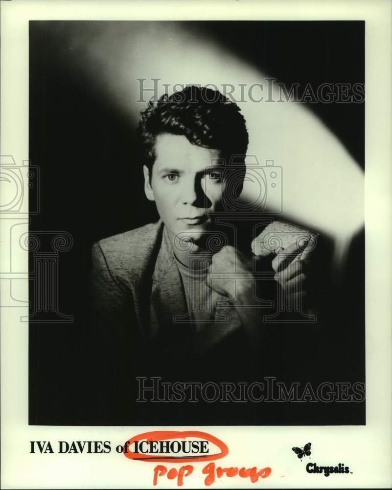 1983 Press Photo Iva Davies from the music group Icehouse - hcp08605- Historic Images