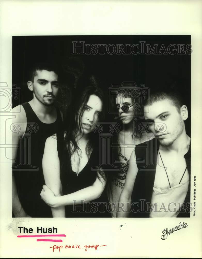 1995 Press Photo Members of the pop music group The Hush - hcp08611- Historic Images