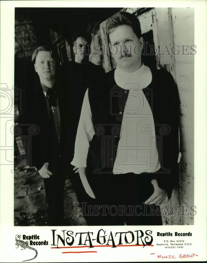 1997 Press Photo Members of the music group Insta-Gators - hcp08625- Historic Images