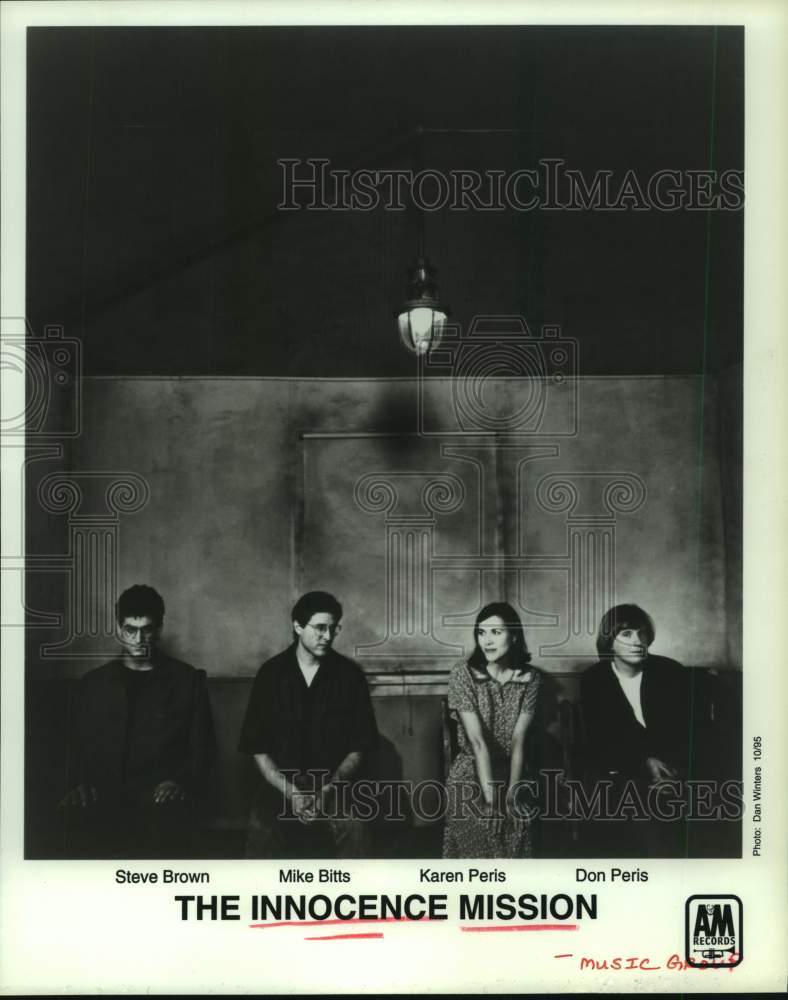 1995 Press Photo Music Group The Innocence Mission - hcp08636- Historic Images