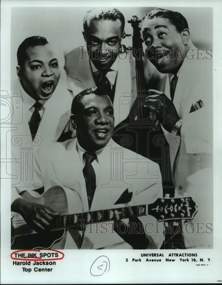 1995 Press Photo Singers The Ink Spots - hcp08639- Historic Images