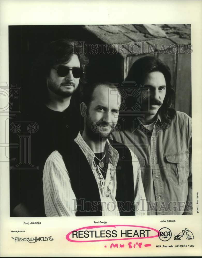 1994 Press Photo Members of the music group Restless Heart - hcp08654- Historic Images