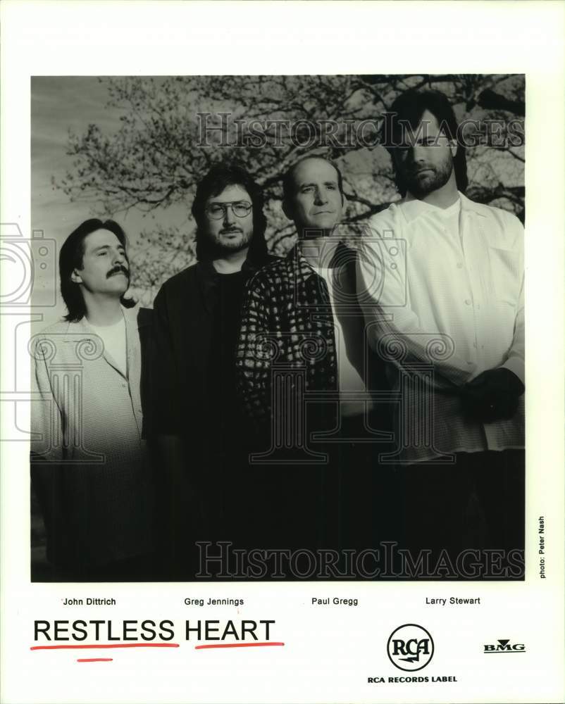 1998 Press Photo Members of the music group Restless Heart - hcp08655- Historic Images