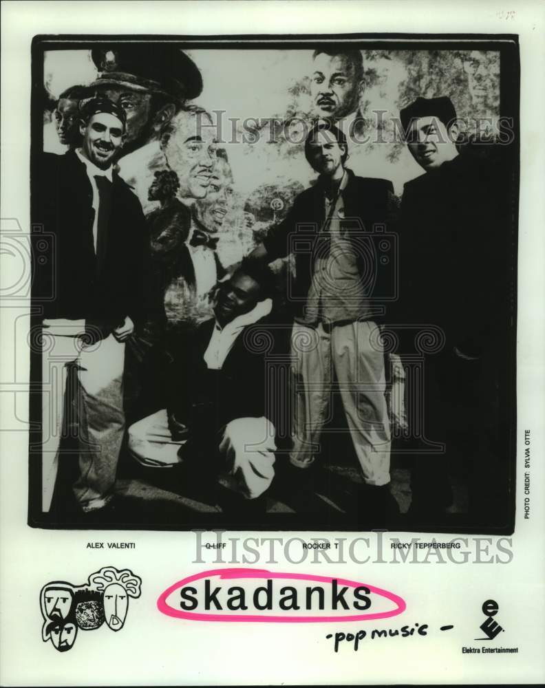 1994 Press Photo Pop music group Skadanks. - hcp08666- Historic Images