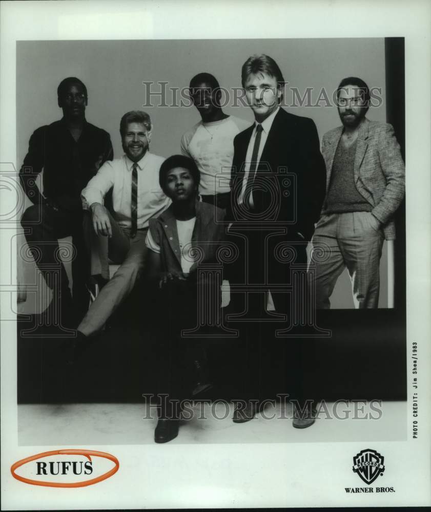 1983 Press Photo Pop music group Rufus. - hcp08678- Historic Images