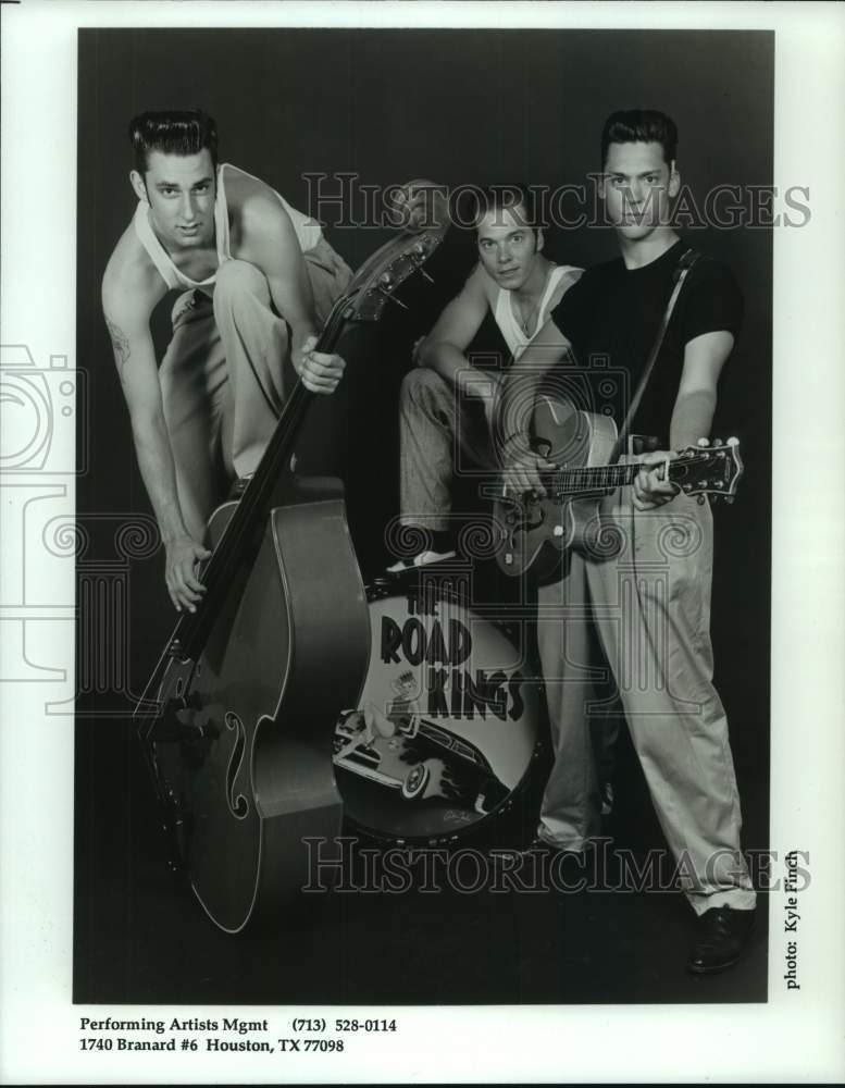 1993 Press Photo Members of the rock music group The Road Kings - hcp08684- Historic Images