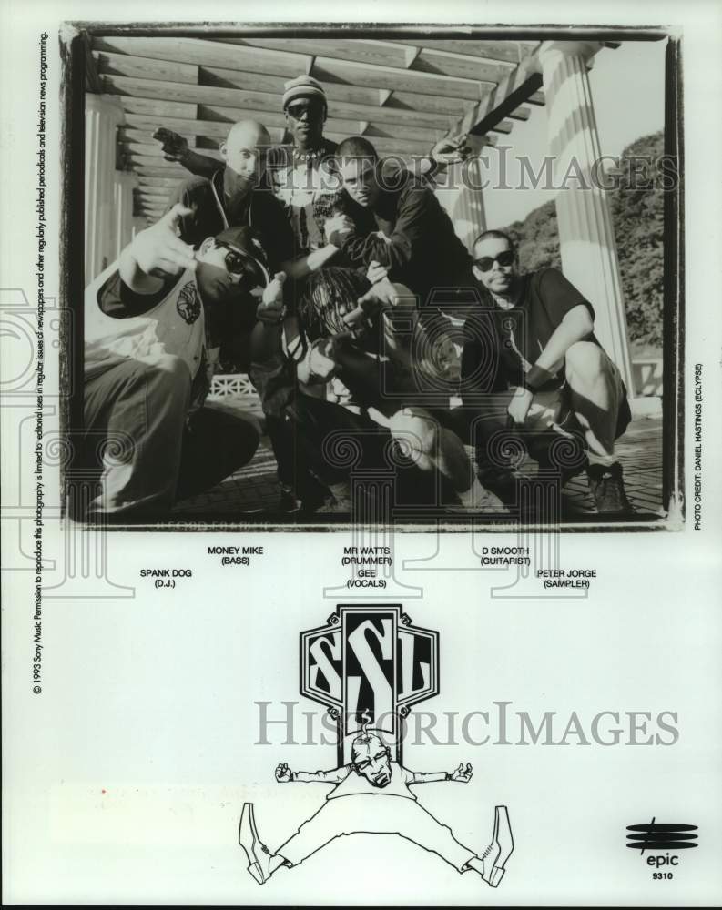 1993 Press Photo Music group SSL - hcp08703- Historic Images