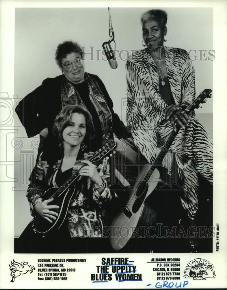 1993 Press Photo Music group Saffire - The Uppity Blues Women - hcp08710- Historic Images