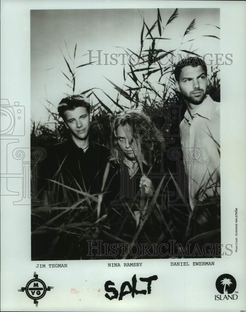 1996 Press Photo Members of the music group Salt - hcp08720- Historic Images