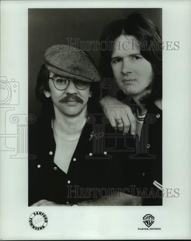 1981 Press Photo Members of the pop music group Sanford and Townsend - hcp08722- Historic Images