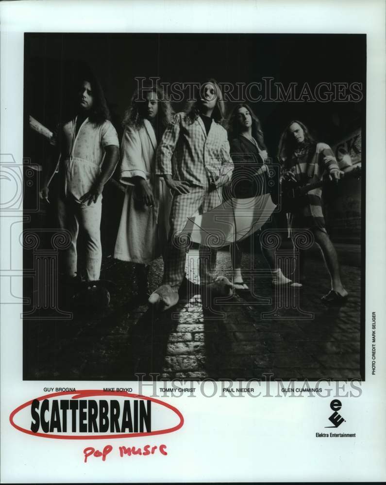 1992 Press Photo Members of the pop music group Scatterbrain - hcp08729- Historic Images