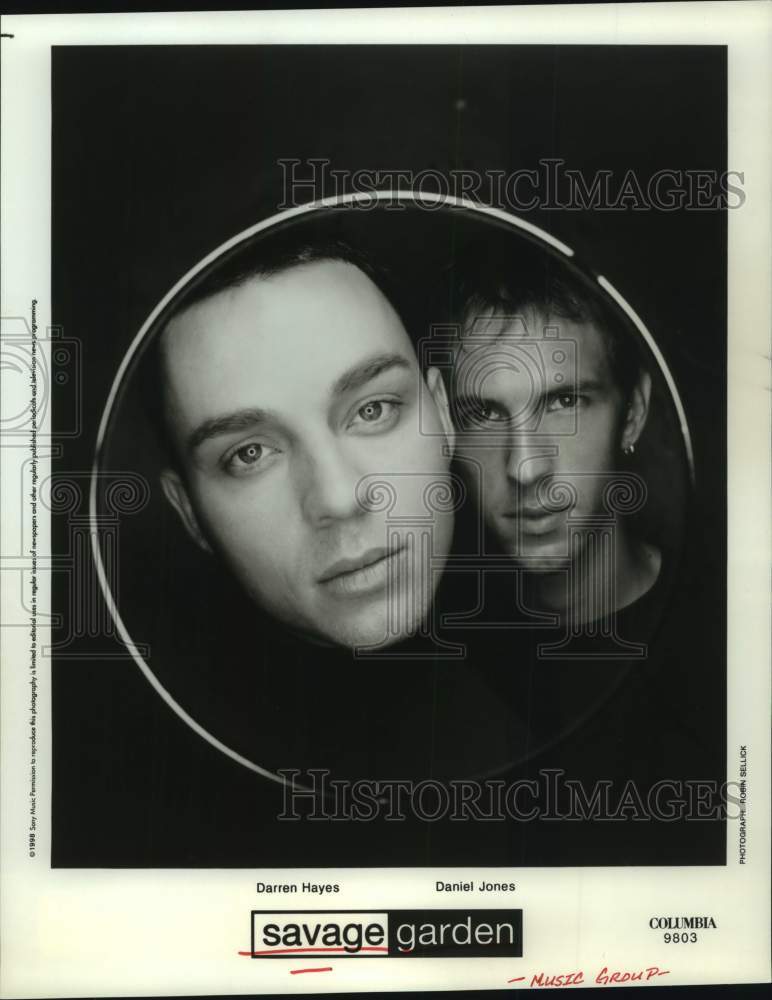 1994 Press Photo Members of the Music Group, &quot;Savage Garden&quot; - hcp08774- Historic Images