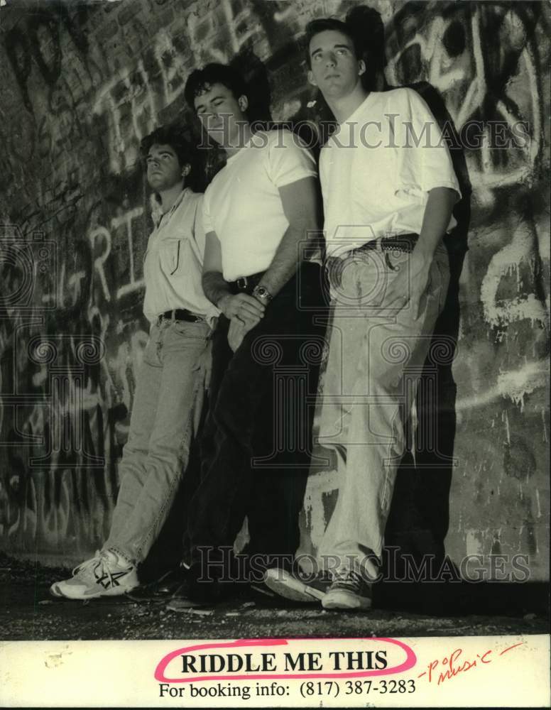 1994 Press Photo Members of the pop music group Riddle Me This - hcp08778- Historic Images