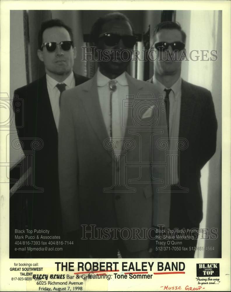 1998 Press Photo Members of the music group The Robert Ealey Band - hcp08789- Historic Images